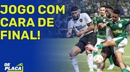 PALMEIRAS X BOTAFOGO: A FINAL DO BRASILEIRÃO? DIA DECISIVO NA CHAMPIONS LEAGUE | De Placa 26/11/24