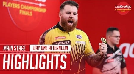 BIG NAMES BEATEN! | Day One Afternoon Highlights | Main Stage - 2024 Players Championship Finals