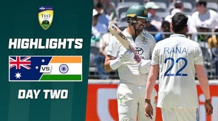 Australia v India 2024-25 | First Test | Day Two