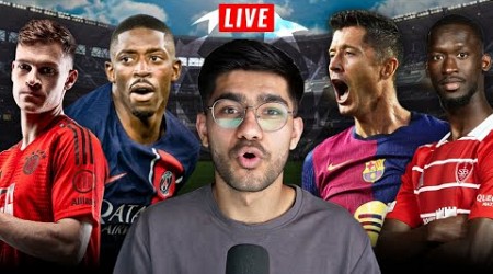 Barcelona vs Brest | Bayern Munich vs PSG UCL LIVE WATCHALONG