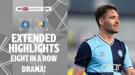 EIGHT IN A ROW! | Wycombe v Mansfield Town extended highlights