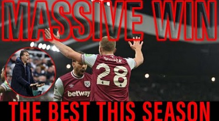 Newcastle 0-2 West Ham | Hammers Stun Magpies: Lopetegui’s Tactical Masterclass Secures 3 Points