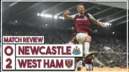 Newcastle Utd 0-2 West Ham Utd highlights | Soucek &amp; Wan-Bissaka score in fantastic win!