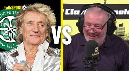 &#39;We Spend Wisely, UNLIKE Rangers!&#39; Sir Rod Stewart TEASES Ally McCoist Amid Celtic&#39;s Impressive Run