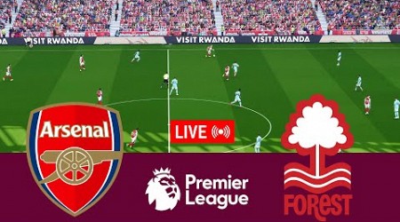 [LIVE] Arsenal vs Nottingham Forest Premier League 24/25 Full Match - Video Game Simulation