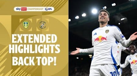 BACK TOP! | Leeds United v Luton Town extended highlights