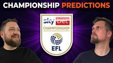 Our EFL Championship Score Predictions - Game Week 17