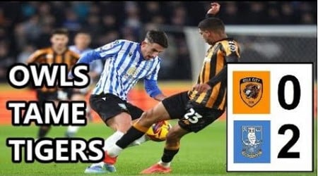 HULL CITY 0-2 SHEFFIELD WEDNESDAY