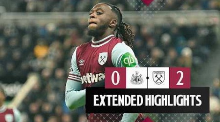 Extended Highlights | Newcastle 0-2 West Ham | Premier League