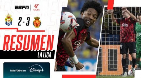 MOJICA LE DIO LA VICTORIA AGÓNICA A LOS BERMELLONES | Las Palmas 2-3 Mallorca | RESUMEN