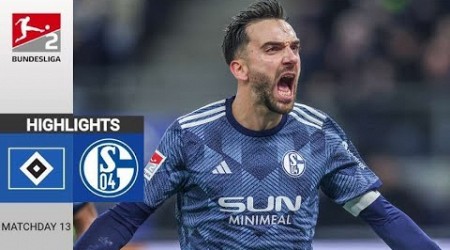 Hamburger SV - Schalke 04 | 2:2 | Highlights | 2. Bundesliga 2024 | hsv schalke