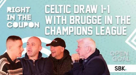 CELTIC DRAW 1-1 w/ BRUGGE IN CHAMPIONS LEAGUE AFTER BIZARRE CARTER-VICKERS OG | Right In The Coupon