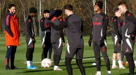 Maguire and Martinez WELCOMED BACK! | Ruben Amorim LEADS Man Utd training ahead of Bodo/Glimt clash