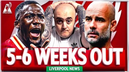 MAN CITY &amp; NEWCASTLE TO BE FORCED TO SELL UP? KONATE OUT FOR 5-6 WEEKS?! Liverpool FC Latest News