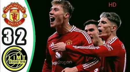 ManUnited Vs BodyGlimt ⚽⚽ Highlights &amp;All Goals 2024 HD