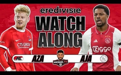 AZ 2-1 Ajax Live | Eredivisie | Watch Along