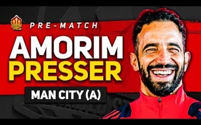 Amorim FRUSTRATED With Players! Man City vs Man Utd Press Conference Reaction