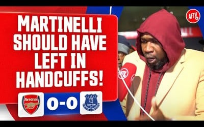 Martinelli Should Have Left In Handcuffs! @strictostrict | Arsenal 0-0 Everton