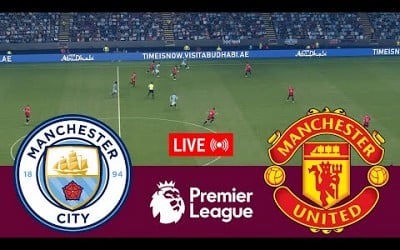 [LIVE] Manchester City vs Manchester United Premier League 24/25 Full Match - Video Game Simulation