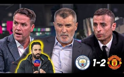 Man City vs Man United 1-2 