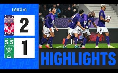 Aboukhlal OFFRE 3 points à Toulouse contre Saint-Étienne | 15ème journée - Ligue 1 McDonald&#39;s 24/25