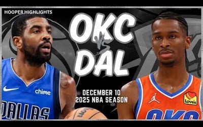 Oklahoma City Thunder vs Dallas Mavericks Full Game Highlights | Dec 10 | 2025 NBA Season