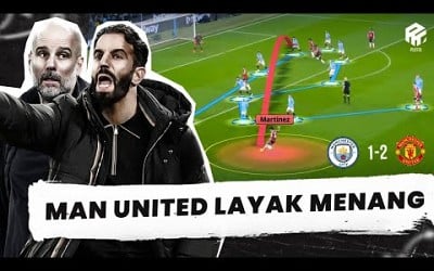 Taktik Ruben Amorim Matikan Serangan City | Build Up Lebih Terkoneksi