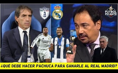 HUGO SÁNCHEZ ACONSEJA a Almada. PACHUCA está en la final y enfrentará a REAL MADRID | Futbol Picante