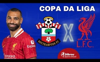 SOUTHAMPTON X LIVERPOOL AO VIVO COPA DA LIGA INGLESA DIRETO DO ESTÁDIO | QUARTAS DE FINAL - NARRAÇÃO