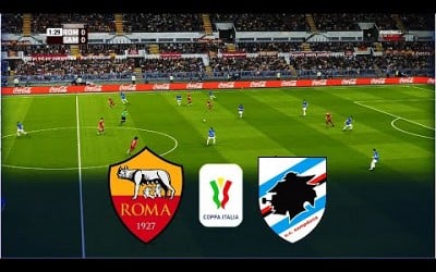 AS ROMA vs SAMPDORIA | COPPA ITALIA 2024/25