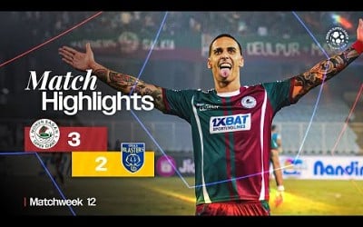 Match Highlights | Mohun Bagan Super Giant 3-2 Kerala Blasters FC | MW 12 | ISL 2024-25