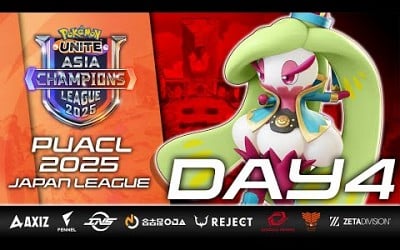 【PUACL2025】日本リーグ Day4 | Pokémon UNITE Asia Champions League 2025 | ポケモンユナイト