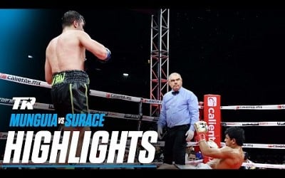 UPSET ALERT! Jaime Munguia Gets KNOCKED OUT By Bruno Surace | FIGHT HIGHLIGHTS