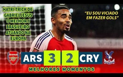 HAT-TRICK DO MELHOR 9 BRASILEIRO ATUANDO NA EUR0PA! G4BR1EL JE$U$ É VICIADO EM FAZER GOLS E DEU SHOW