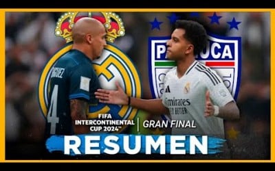 Pachuca vs Real Madrid | Final Internacional Cup 2024 | RESUMEN Y GOLES |