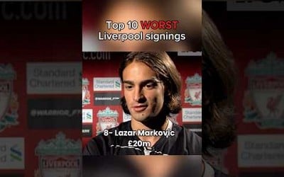 Top 10 WORST Liverpool signings