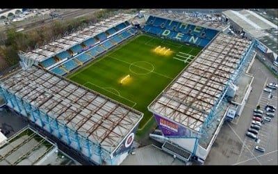 Millwall Football Club Stadium - The Den - Bermondsey - London - DJI Mini 2 SE Drone