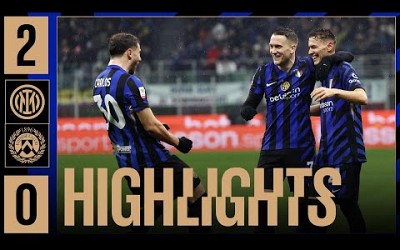 ARNAUTOVIC AND ASLLANI HELP US INTO THE QUARTERS ✨ | INTER 2-0 UDINESE | COPPA ITALIA 24/25 ⚫