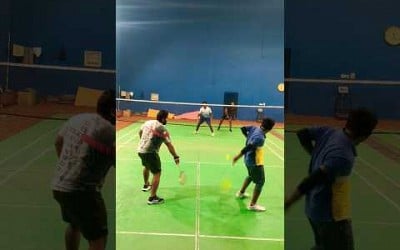 #trickshots#badminton#unique#trend#shots#games#sports#rally#games#sports#fit#calm#music#play#smash