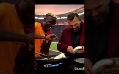 Victor osimhen ve Okan buruk akşam ziyafeti #galatasaray #okanburuk #victorosimhen #galatasaraysk