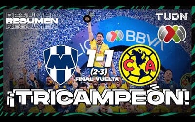 HIGHLIGHTS | Monterrey 1 (2)-(3) 1 América | Liga Mx -AP2024 | Final VUELTA | TUDN