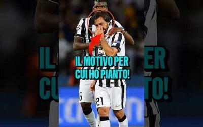 Il motivo per cui Pirlo ha pianto...