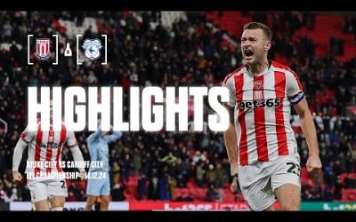 The skipper rescues a late point | Highlights | Stoke City 2-2 Cardiff City