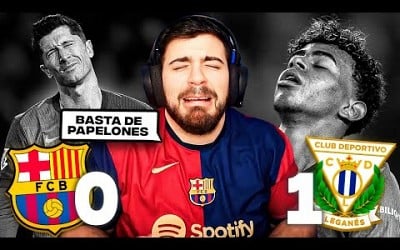 LA COBRA REACCIONA A LA DERROTA DEL BARCELONA 0-1 LEGANES. PAPELÓN HISTÓRICO. ¡BASTA!