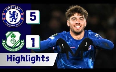 HIGHLIGHTS - Chelsea 5-1 Shamrock Rovers | All Goals and Extended Highlights | Conference League 24