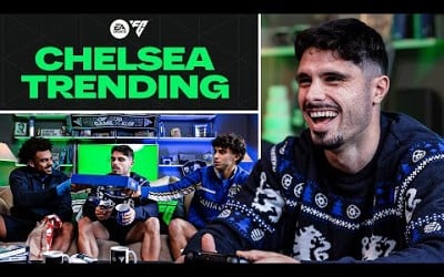 FELIX, NETO &amp; VEIGA are back for the festive season on Chelsea Trending! | Christmas Edition