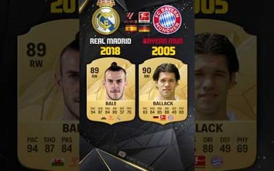 Real Madrid 2018 vs Bayern München 2005! #fifa #cardfifa #fc25 #easport