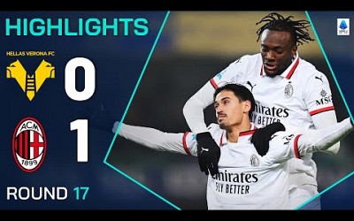 VERONA-MILAN 0-1 | HIGHLIGHTS | Reijnders goal secures important Milan win | Serie A 2024/25