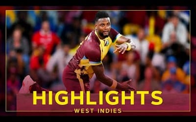 Jaker Ali Hits 72 off 41 | Highlights | West Indies v Bangladesh | 3rd T20I