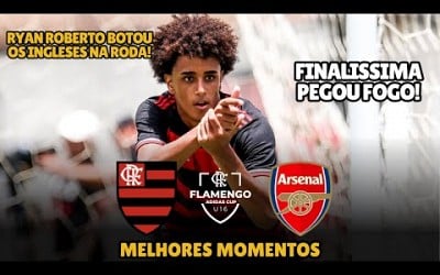 Flamengo x Arsenal | Melhores Momentos (COMPLETO) Final Adidas Cup Sub-16 2024